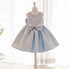 Sky Princess Blue Bows Dress - Little Palace Store